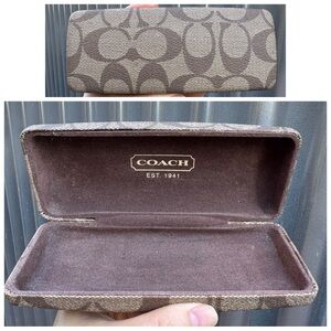 Coach Hinged Hard Glasses Case
